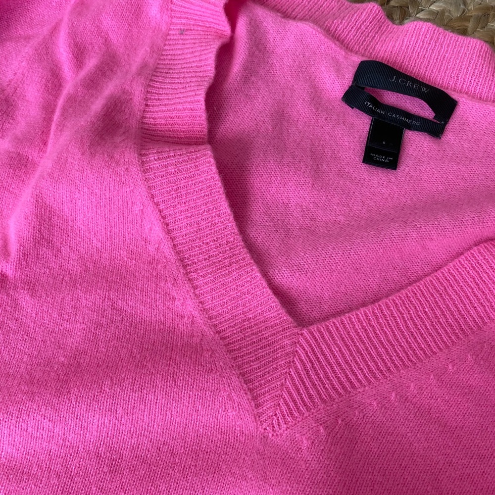 J.Crew Italian Cashmere V-neck